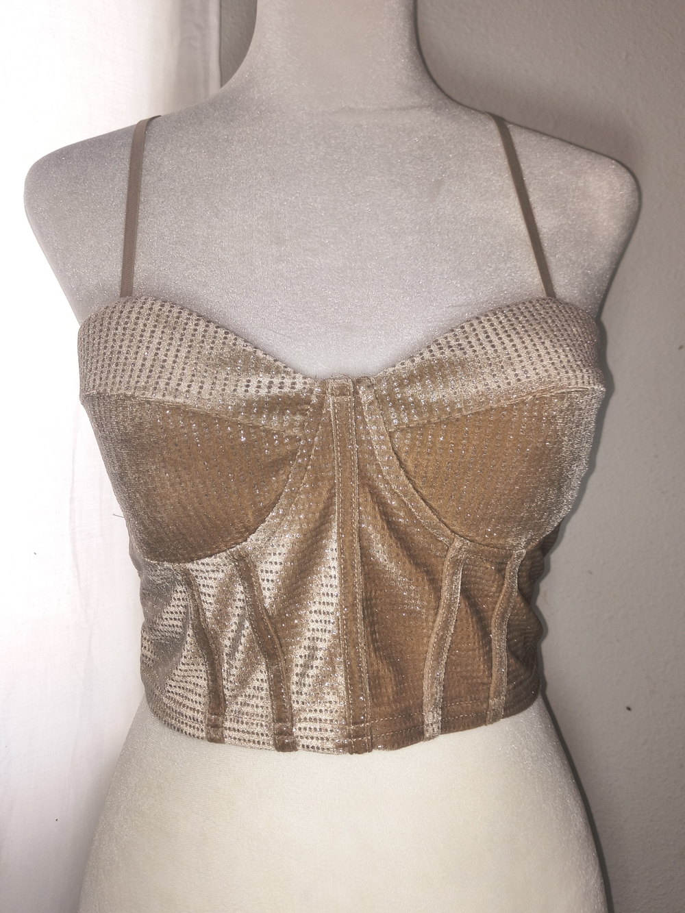 Shimmer top 🪩